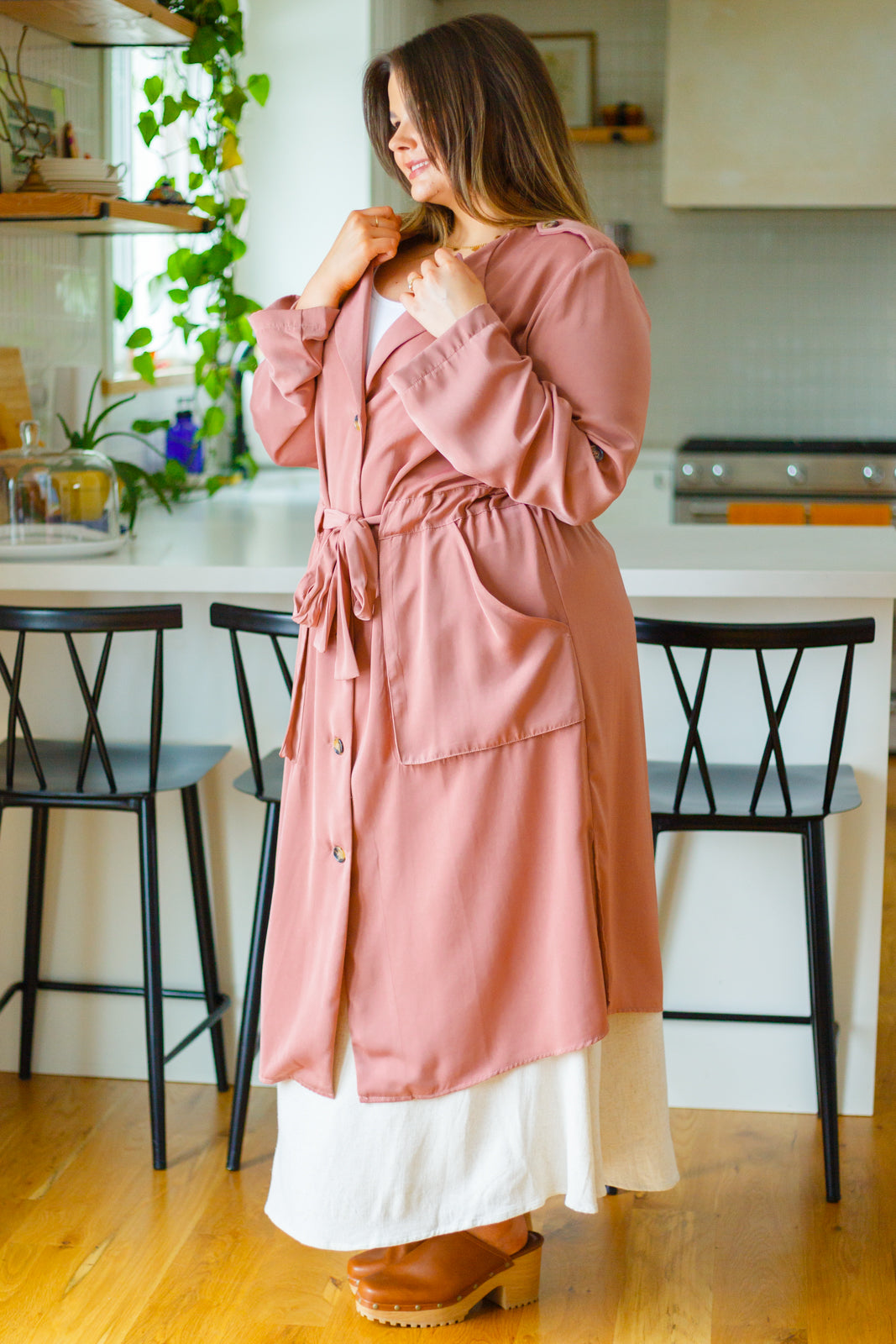 First Day Of Spring Jacket • Dusty Mauve