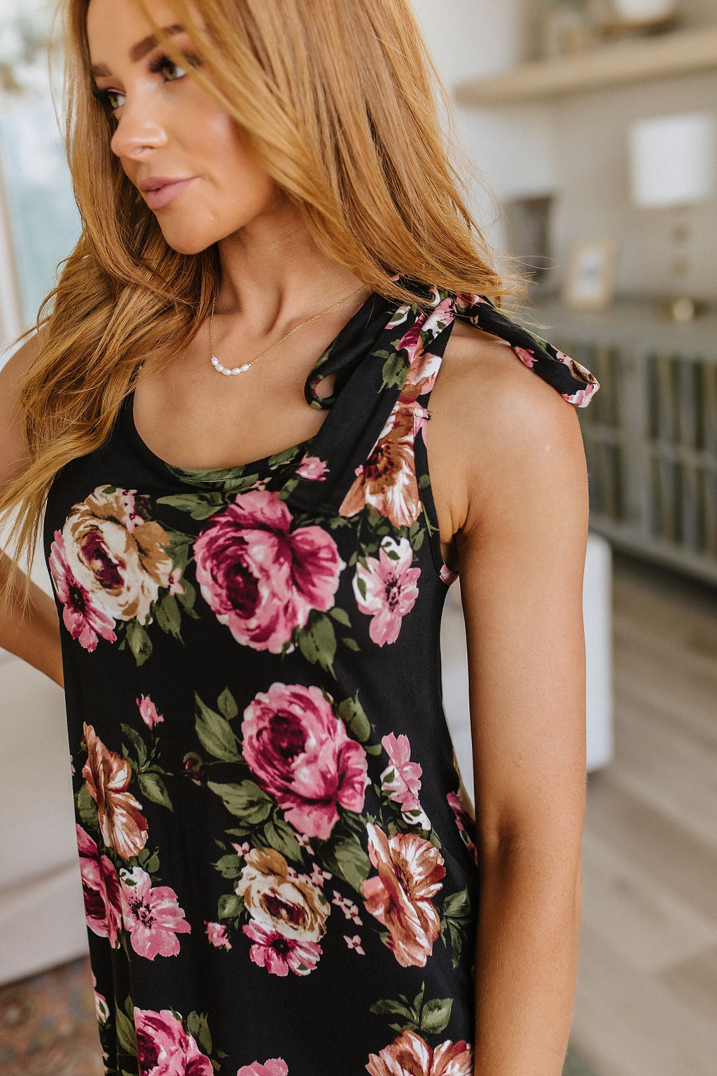 Fortuitous in Floral Maxi Dress - Atomic Wildflower