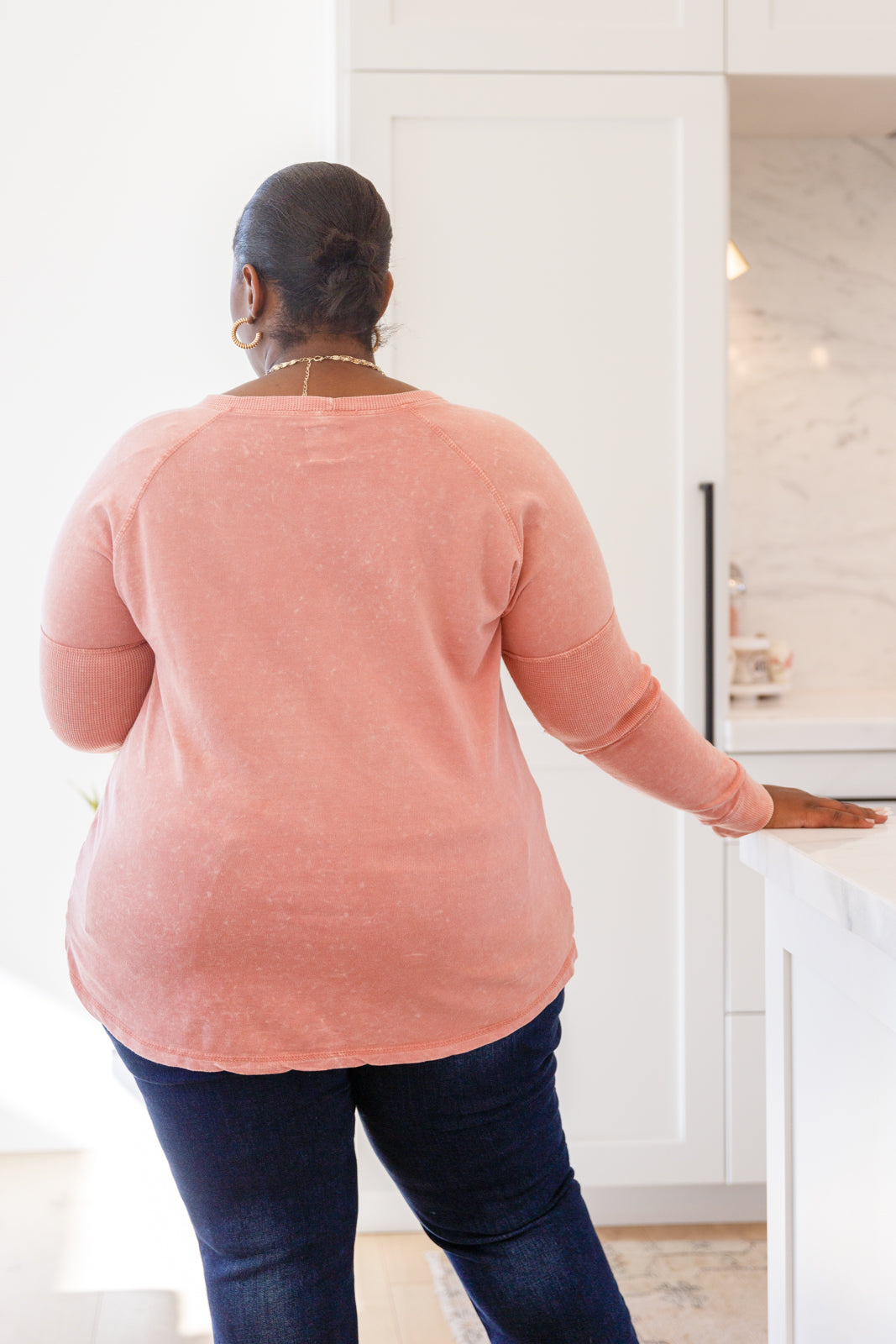 Fun Beginnings Raglan Top • Dusty Mauve