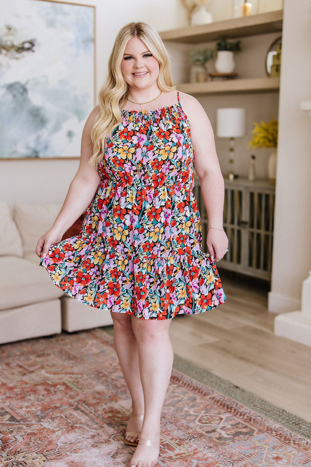 My Side of the Story Floral Dress - Atomic Wildflower