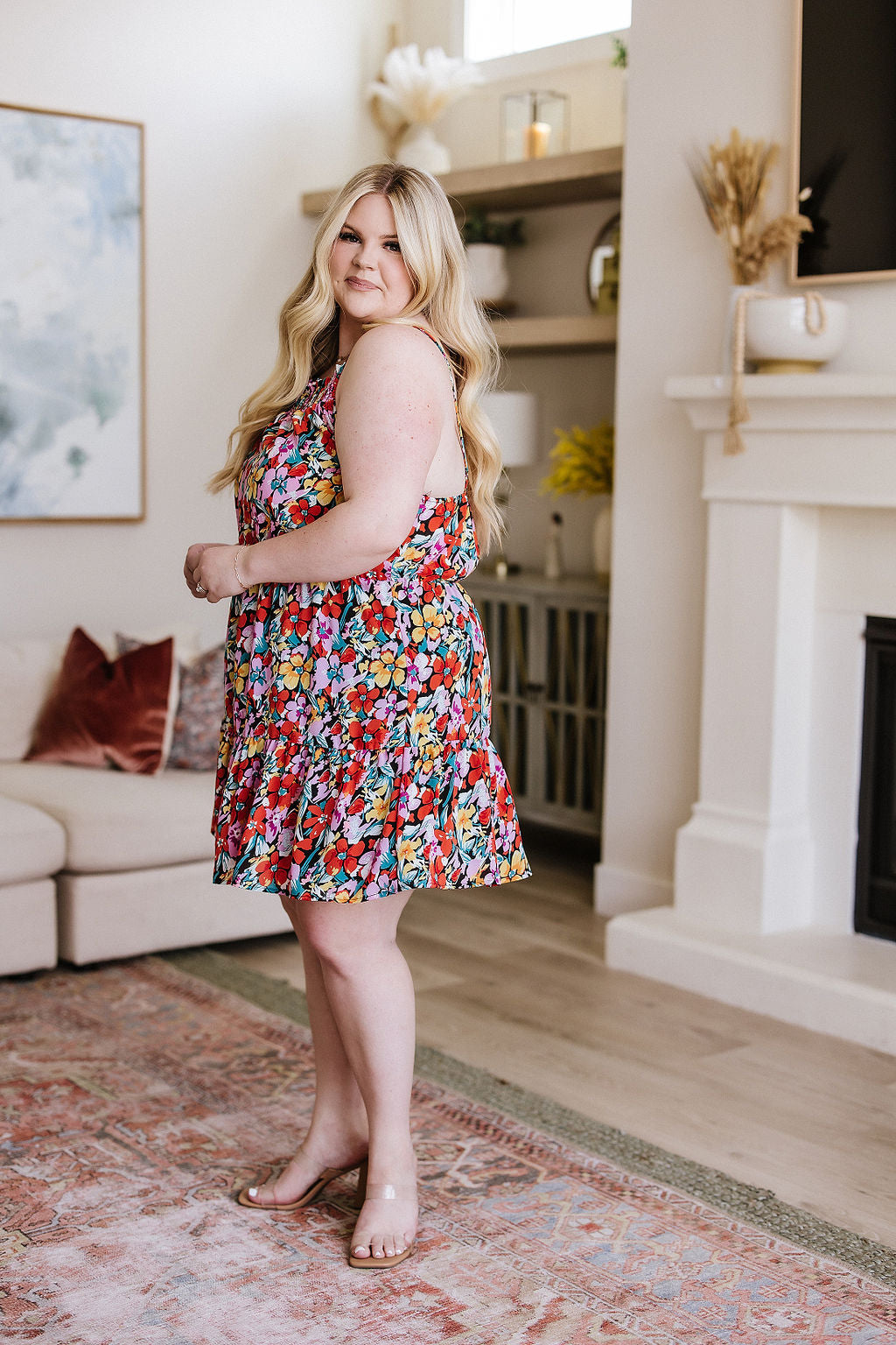 My Side of the Story Floral Dress - Atomic Wildflower
